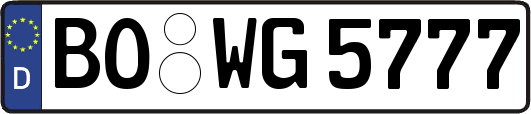 BO-WG5777