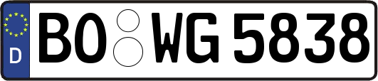 BO-WG5838