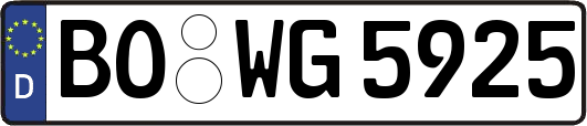 BO-WG5925