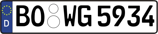 BO-WG5934