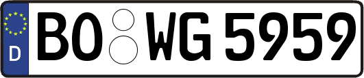 BO-WG5959