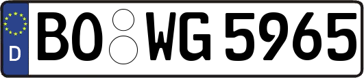 BO-WG5965