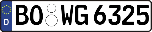 BO-WG6325
