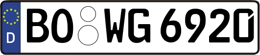 BO-WG6920