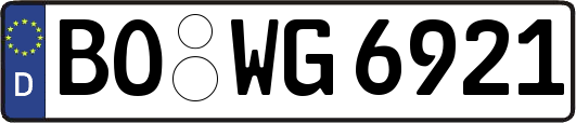 BO-WG6921