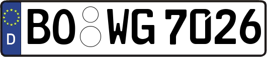 BO-WG7026