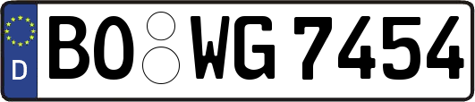 BO-WG7454