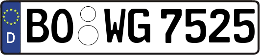 BO-WG7525