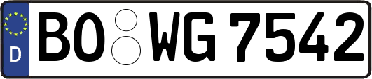 BO-WG7542
