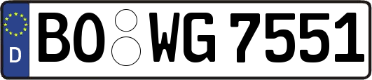BO-WG7551