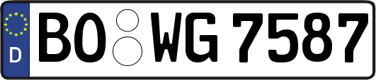 BO-WG7587