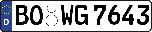 BO-WG7643