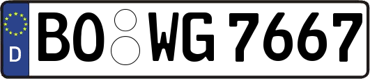 BO-WG7667