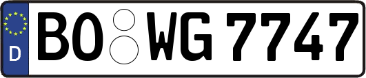 BO-WG7747