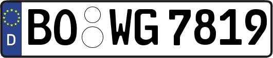 BO-WG7819