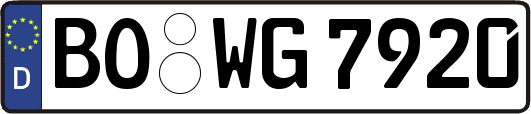 BO-WG7920