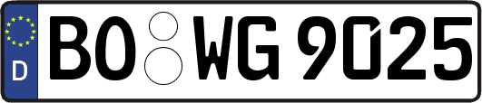 BO-WG9025