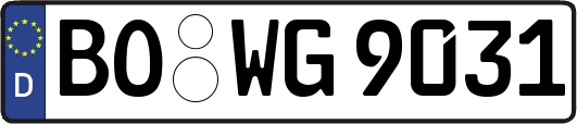 BO-WG9031