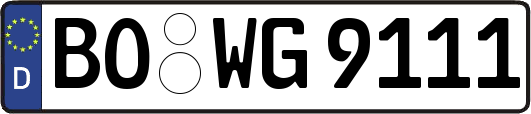 BO-WG9111