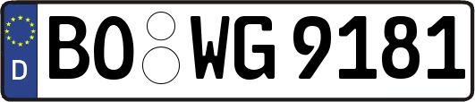 BO-WG9181