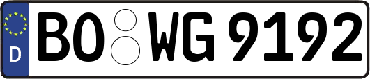 BO-WG9192