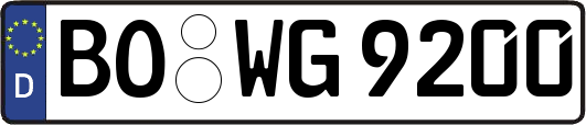BO-WG9200
