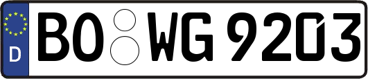 BO-WG9203