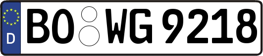 BO-WG9218