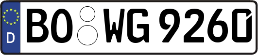 BO-WG9260