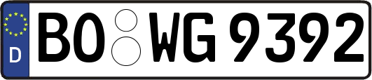BO-WG9392