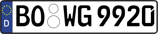 BO-WG9920