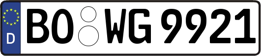BO-WG9921