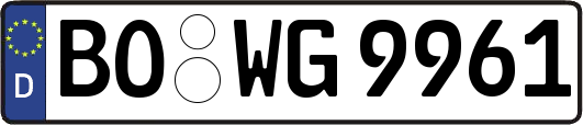 BO-WG9961