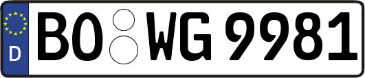 BO-WG9981