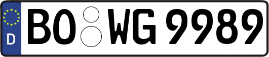 BO-WG9989