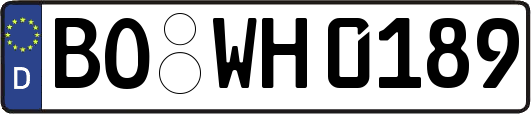 BO-WH0189