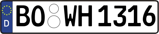 BO-WH1316