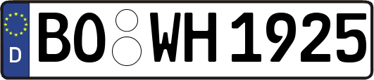 BO-WH1925