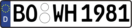BO-WH1981
