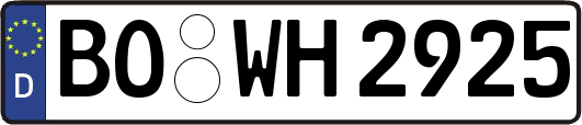 BO-WH2925