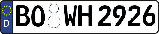 BO-WH2926