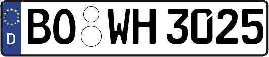 BO-WH3025