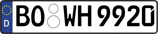 BO-WH9920