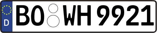 BO-WH9921