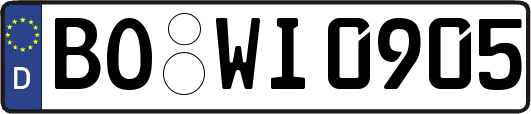 BO-WI0905