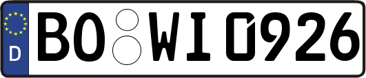 BO-WI0926