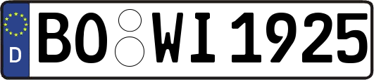 BO-WI1925
