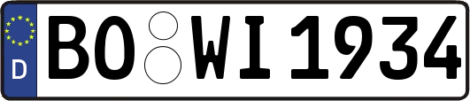 BO-WI1934