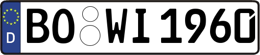 BO-WI1960