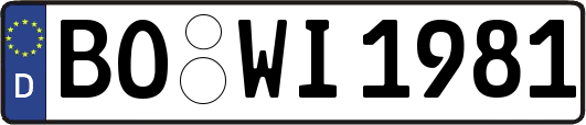 BO-WI1981